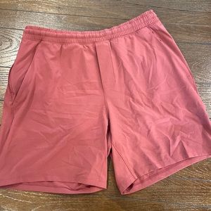 Lululemon Pace Breaker Short - Men shorts [Red, Large] 7”